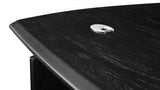Harrison Black Oak Executive Desk