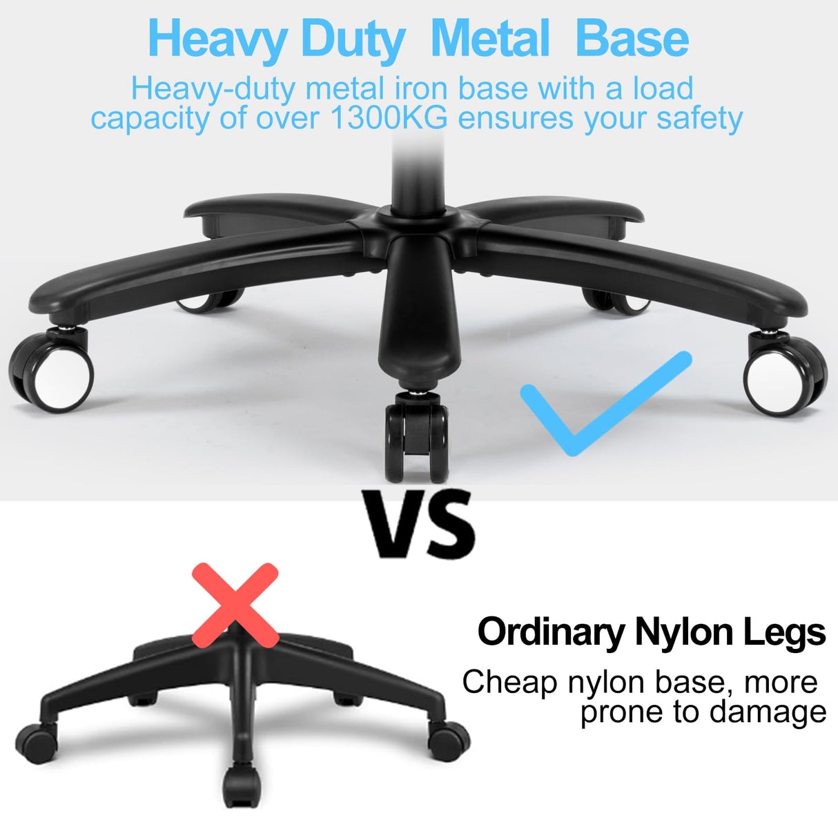 Ergonomic High Back Mesh Office Chair with Adjustable Lumbar Support