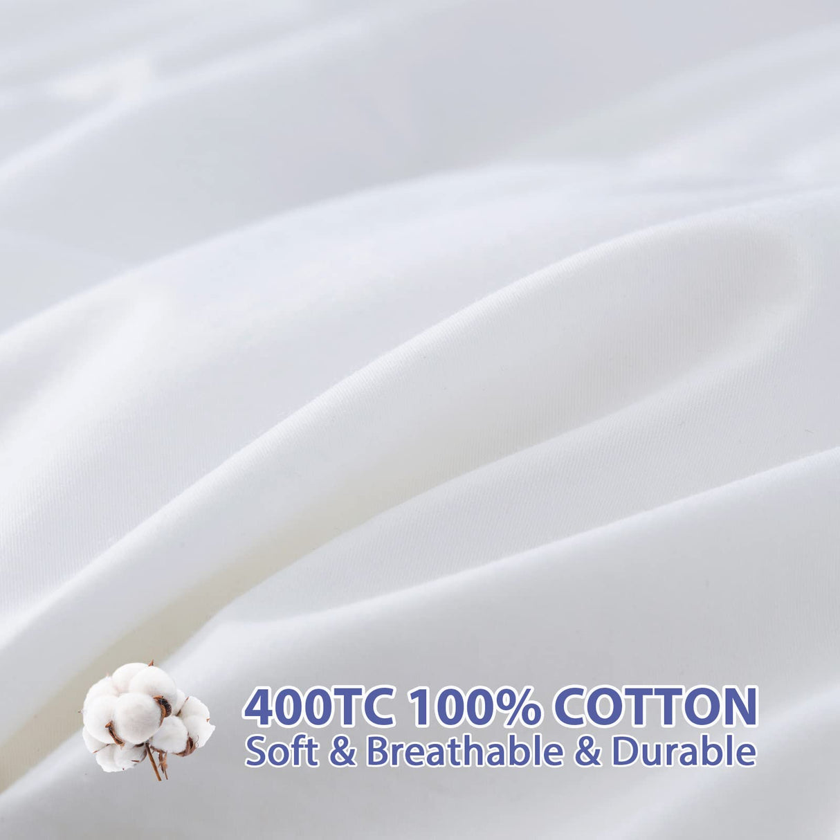 Mattress Topper for Back Pain Relief, Extra Thick Mattress Pad Pillowtop