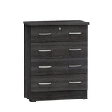 Cindy 4 Drawer Chest Wooden Dresser