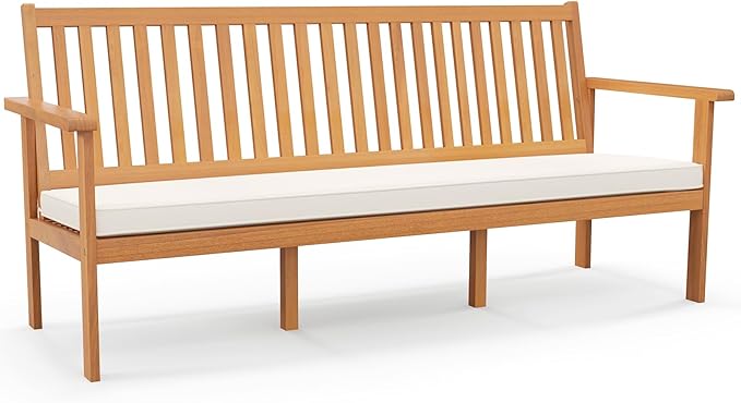 Outdoor Bench with Cushion