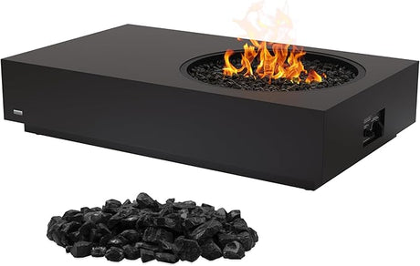 2-in-1 Propane Fire Pit Table | 65,000 BTU's | 50" L x 30" W Rectangle