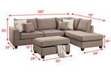 PDEX- Living Room Chaise Lounges