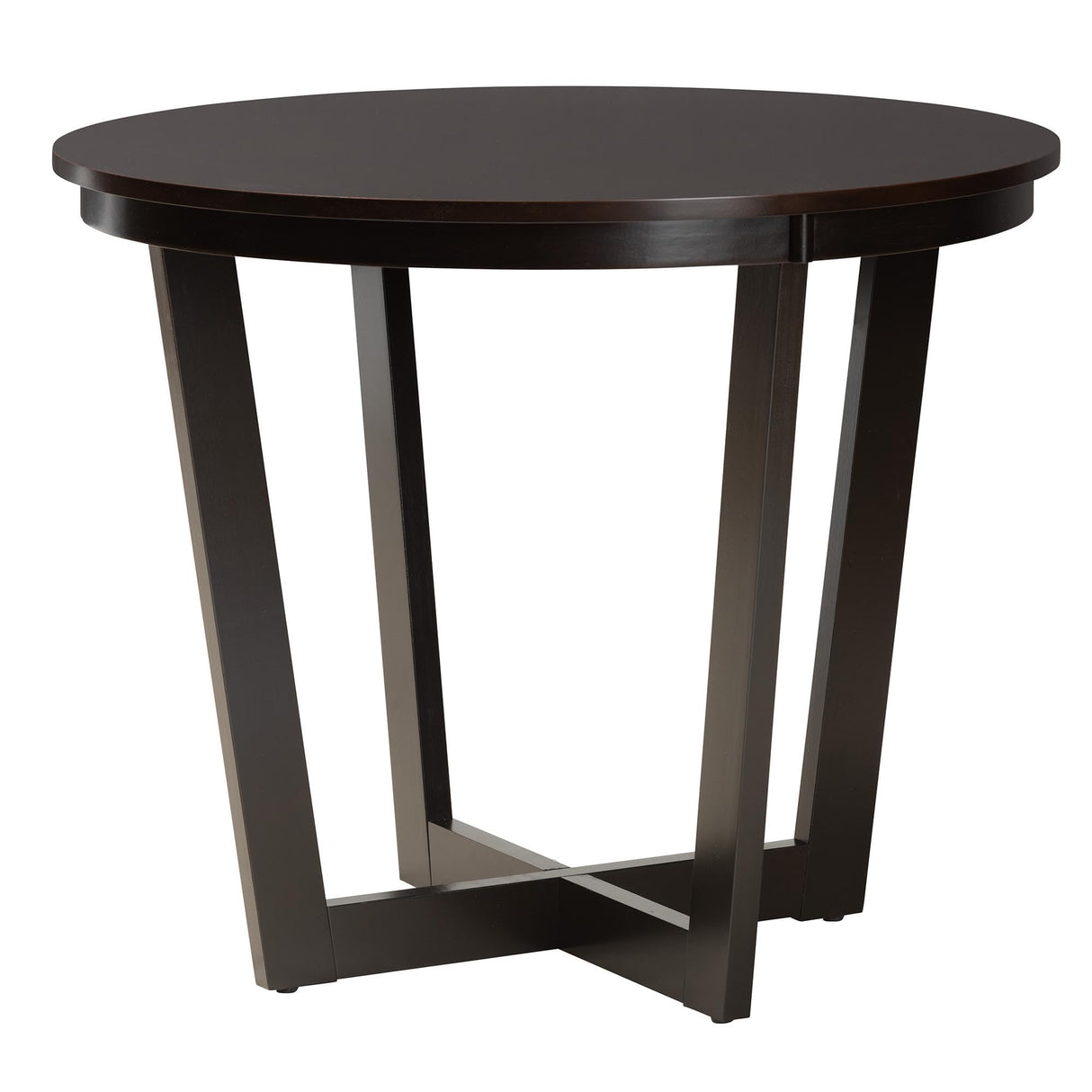 Jamie Dining Set, 5-Piece, Beige/Dark Brown