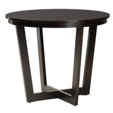 Jamie Dining Set, 5-Piece, Beige/Dark Brown