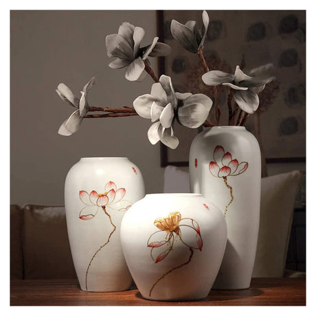 Sculpture Vase Vase Ceramic Jewelry Modern Chinese Dried Flower Flower Arrangement