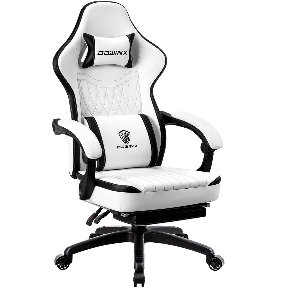 Gaming Chair Breathable PU Leather Gamer Chair with Pocket Spring Cushion