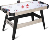 58" Air Hockey Table, Indoor Powered Air Hockey Game Table w/2 Pucks