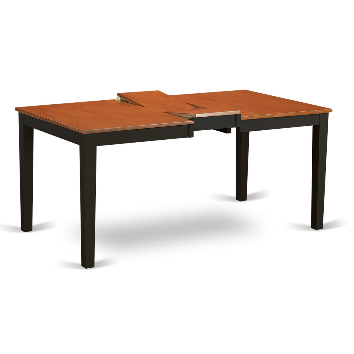 NICO7-BLK-W 7 Piece Kitchen Table Set Consist of a Rectangle Dining Table