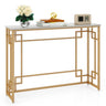 43.5-Inch Console Tables for Entryway - Foyer Table with Adjustable Foot Pads