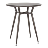 Clara Round Dinette Table, Dining Height Table