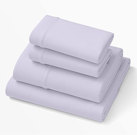 SoftStretch Sheets, Twin/Twin XL, Purple Mattress Sheets