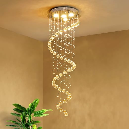 Modern K9 Crystal Raindrop Chandelier Lighting