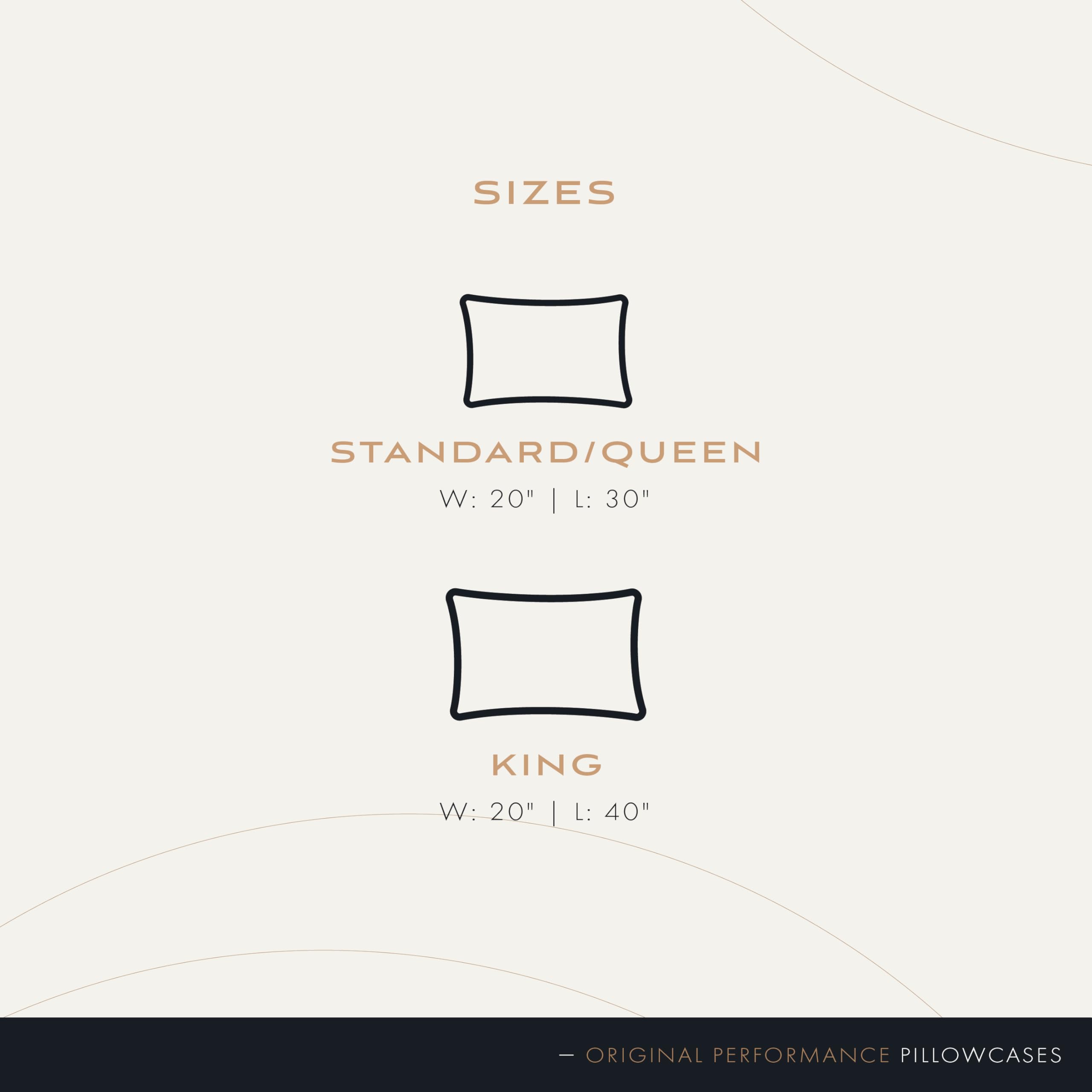 Original Performance Cooling Pillowcases, Ultra-Soft Standard Pillowcase Set