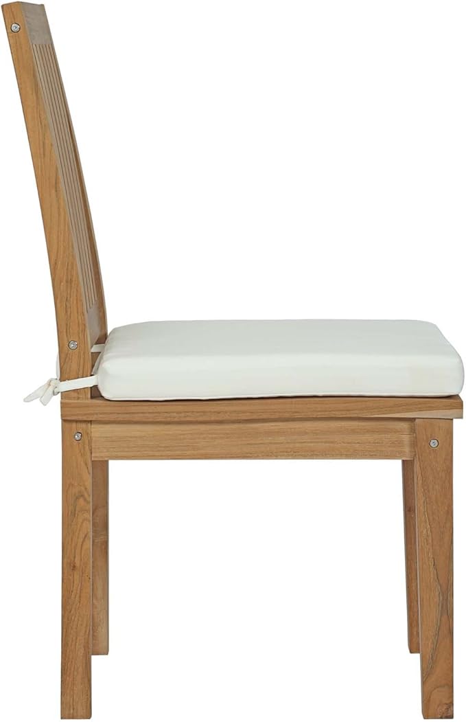 EEI-2717-NAT Marina Premium Grade A Teak Wood Outdoor Patio, 72" Dining Table