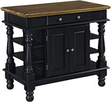 Kitchen Island Americana Dual Side Storage Cabinet