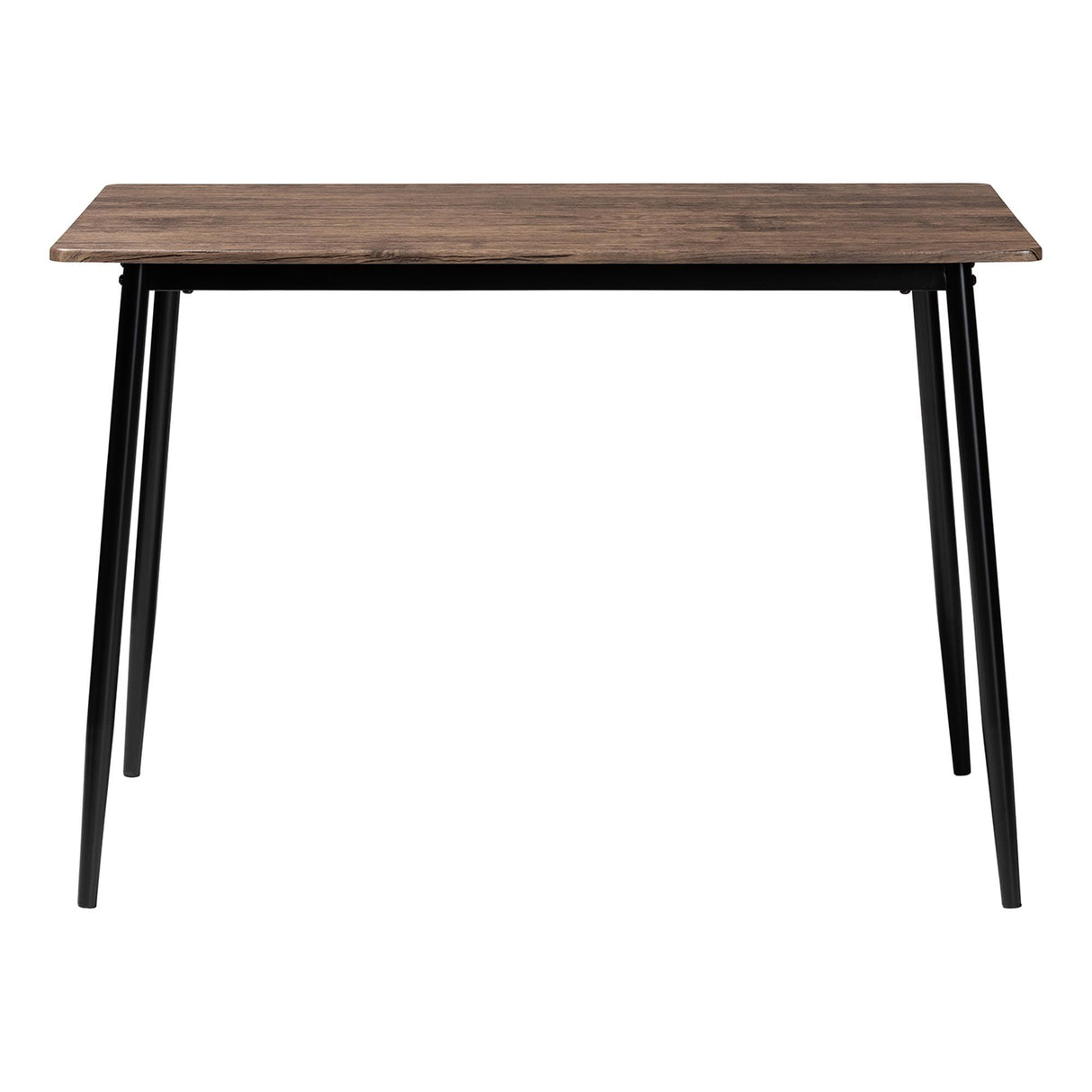 Baxton Studio Dalair Dining Table, Dark Brown