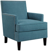 Colton Accent Chairs - Hardwood, Birch, Faux Velvet Living Room Chairs