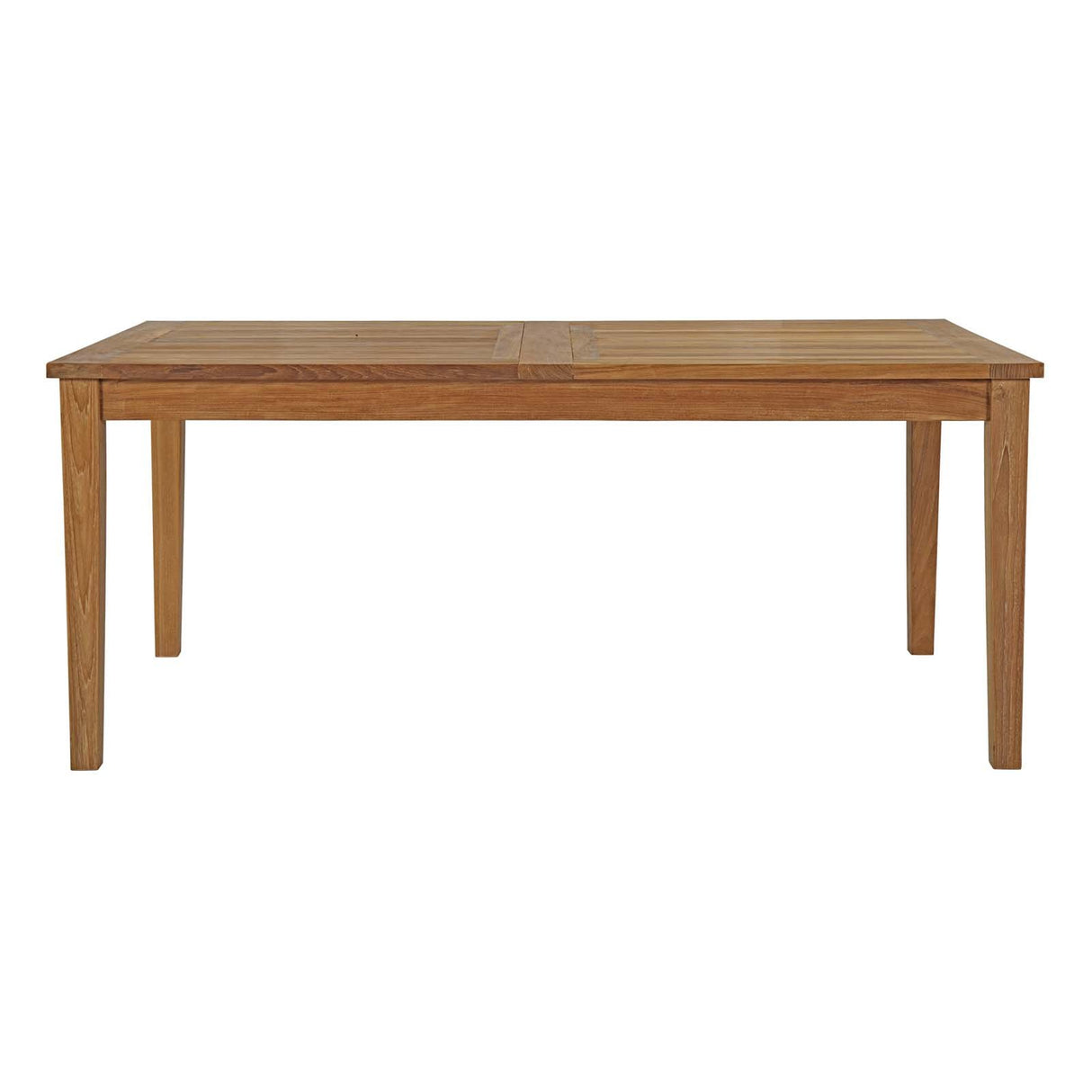 EEI-2714-NAT Marina Premium Grade A Teak Wood Outdoor Patio Extendable