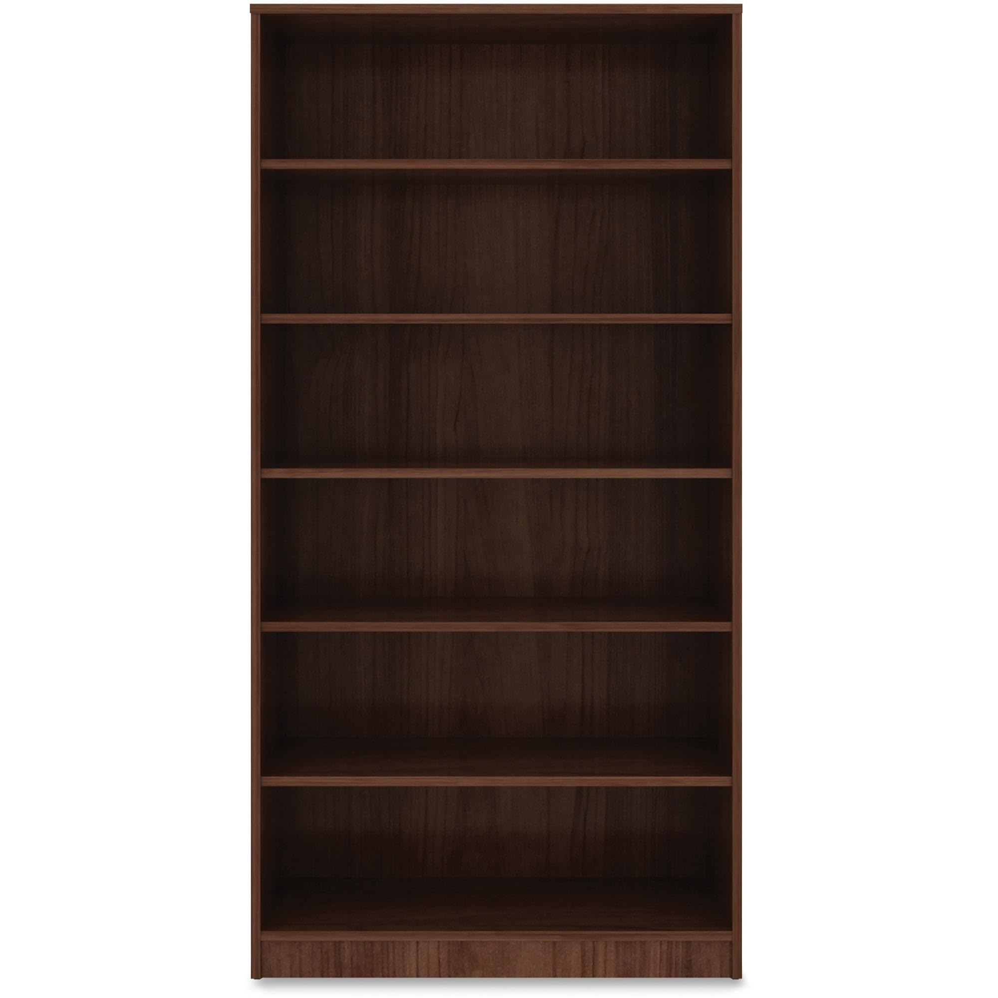 Lorell LLR99792 - Walnut Laminate Bookcase