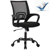 Office Chair,Mid Back Home Office Chair Mesh Office Chair with Lumbar Support Adjustable