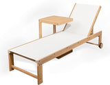 LNG1100A-2SET Trabuco Coastal Modern Acacia Wood Mesh 3-Position