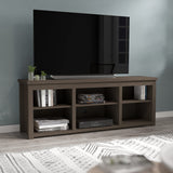 Kilead TV Stand for up to 80" TVs - Modern Espresso Finish
