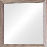 Irregular Black Arched Metal Bathroom Mirror Accent Asymmetrical Wall Mirror for Dresser