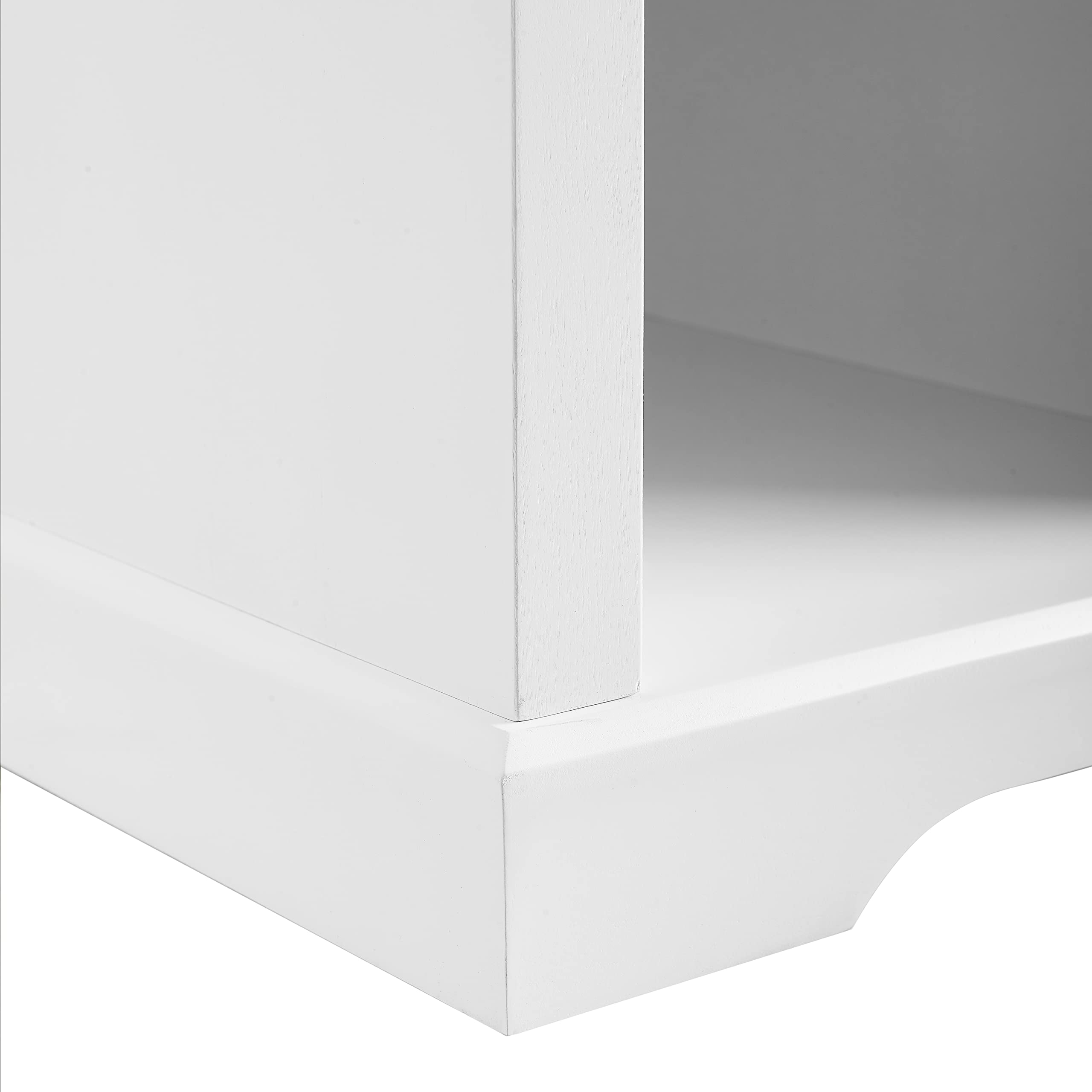 Crosley Furniture Anderson Entryway Storage Bench, White
