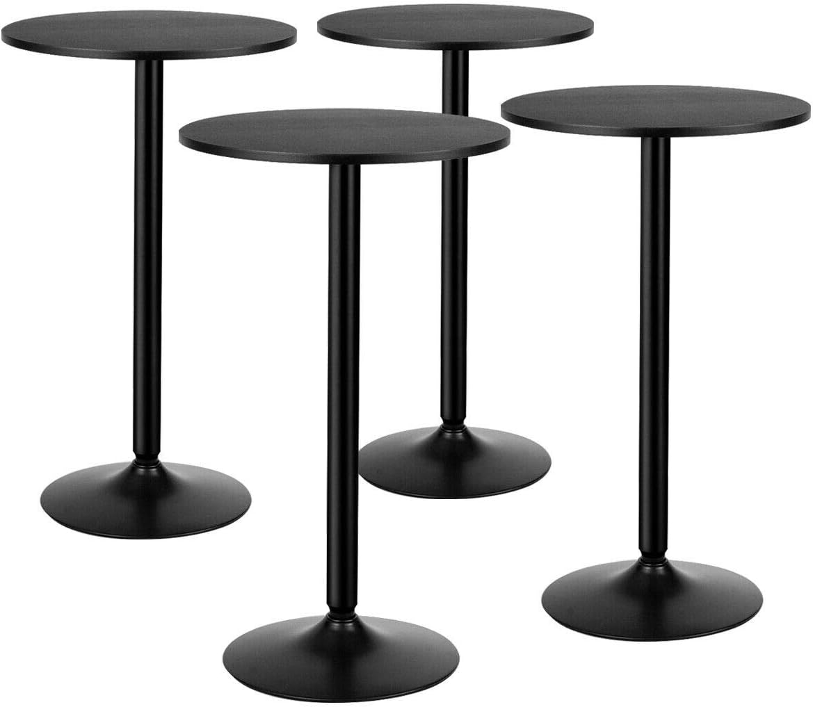 40-Inch Height Modern Style Round Top Standing Circular Cocktail Table Suitable