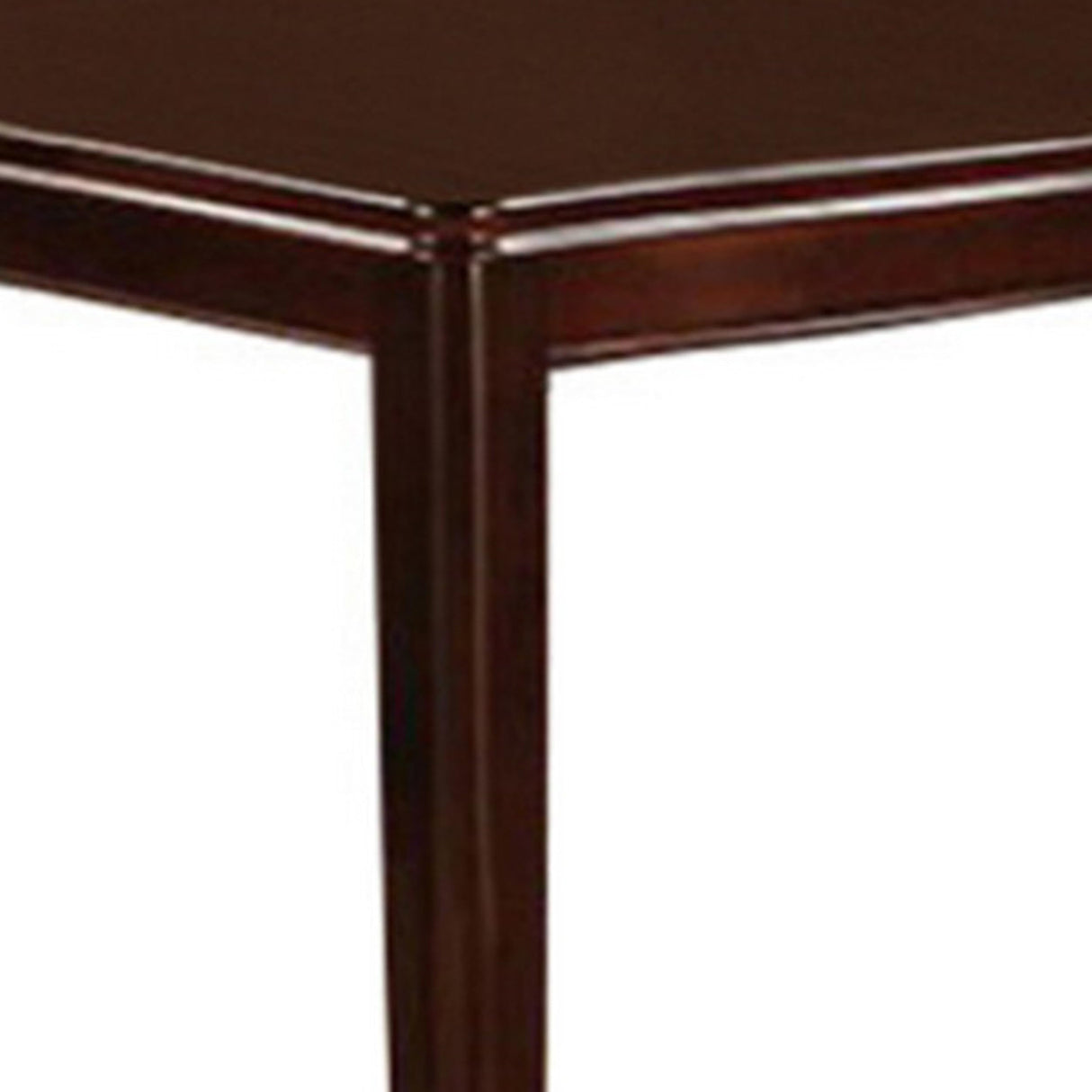 Benjara Transitional Dining Table, Brown