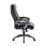 Double Layer Executive Chair in Black