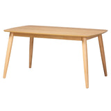 Flora Dining Table, One Size, Natural Oak