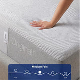 Sleep Original Foam Hybrid Mattress, Queen Size - Medium Firm Memory Foam