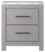 Cottonburg Contemporary 2 Drawer Nightstand
