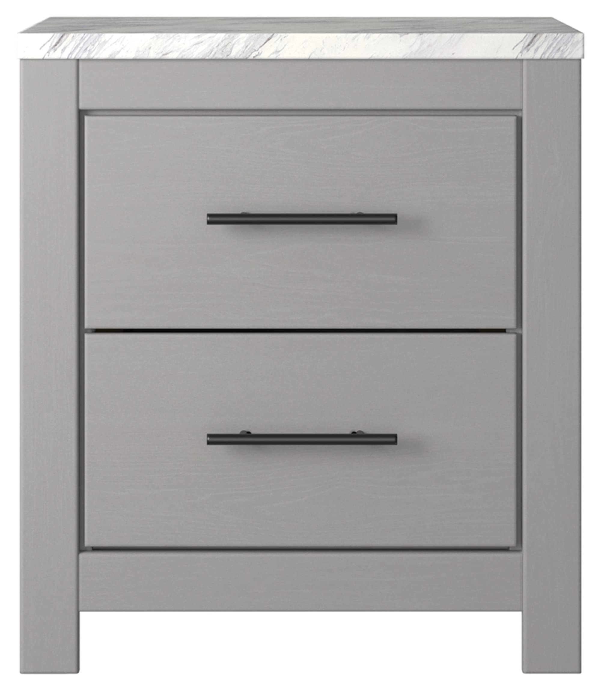 Cottonburg Contemporary 2 Drawer Nightstand