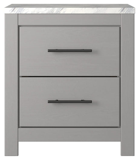 Cottonburg Contemporary 2 Drawer Nightstand