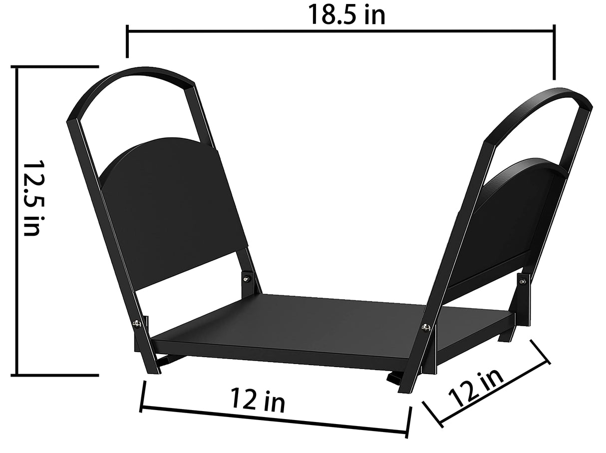 Fireplace Log Holder Folding Firewood Rack,Stacking Rack,Storage Rack for Firewood