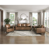 Pratima Living Room Loveseat, Brown