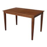 Shaker Leg Table, Espresso