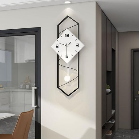 Modern Large Wall Clocks for Living Room Decor Silent Decorative Wall Clock