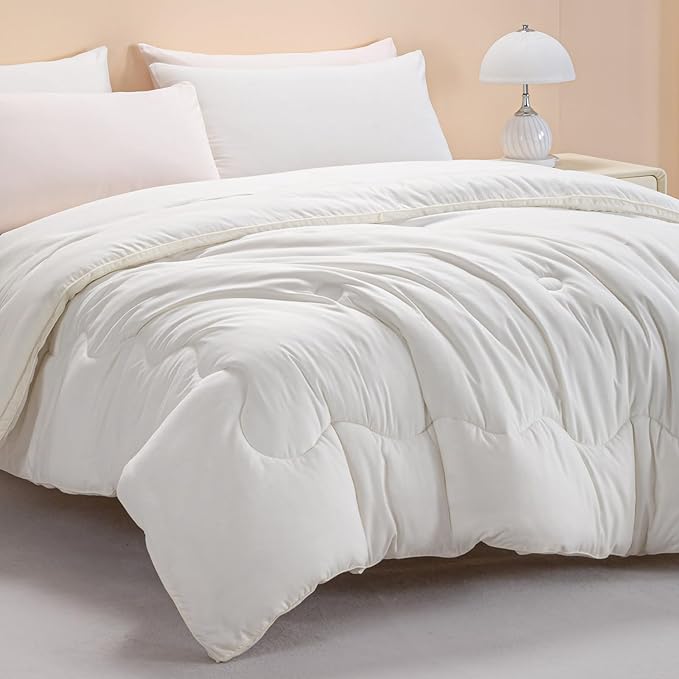 Comforter Duvet Insert Full Size-Lightweight Down Alternative Bedding Comforter