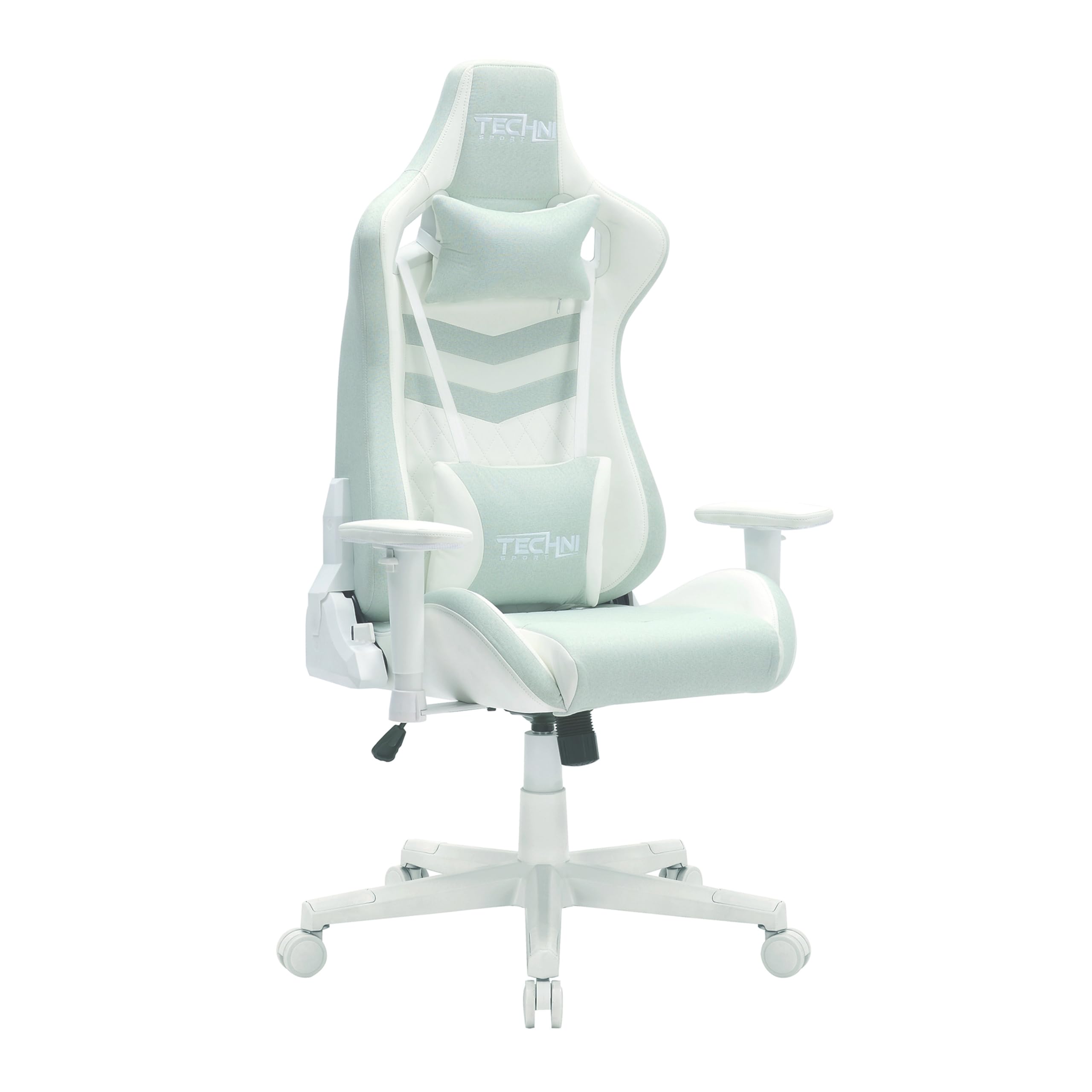 Ergonomic Gaming Chair with Memory Foam Lumbar Support