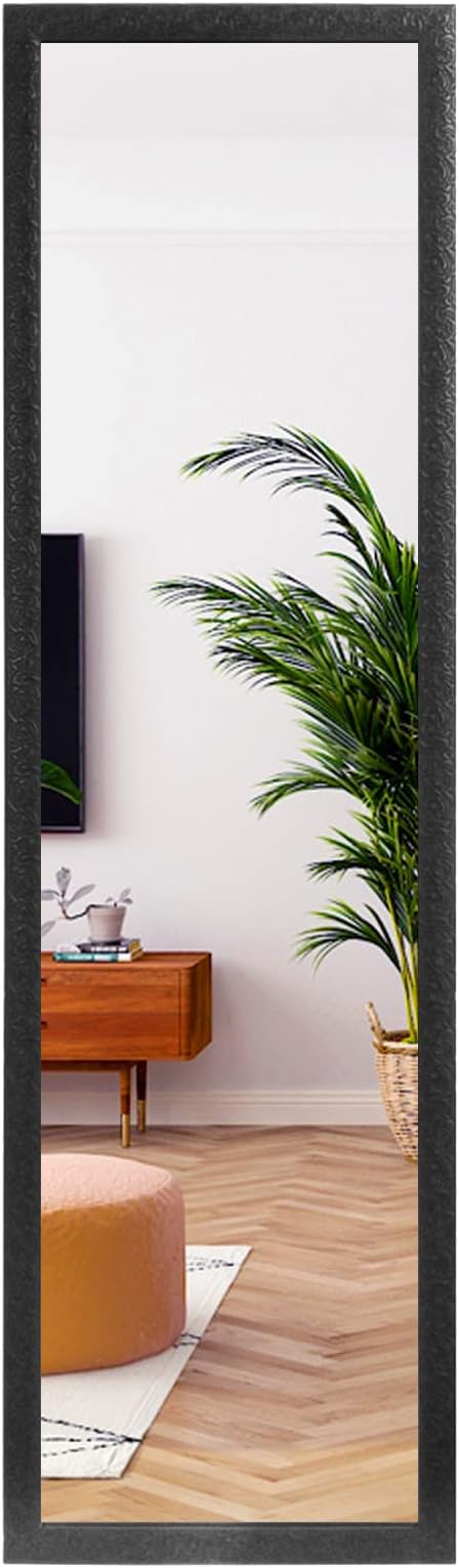 Mirror Full Length, Wall-Mounted Mirror Rectangle Tall with Engraving