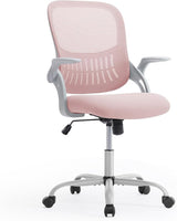 Home Office Desk Chair, Ergonomic Computer Managerial Executive Chairs Mid-Back Work