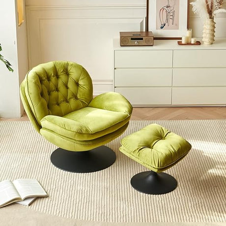 Modern Lounge Chair with Footrest