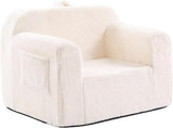 Chair Plush Kids Couch, Comfy Kids Sofa Toddler Lounger Chair for Bedroom,