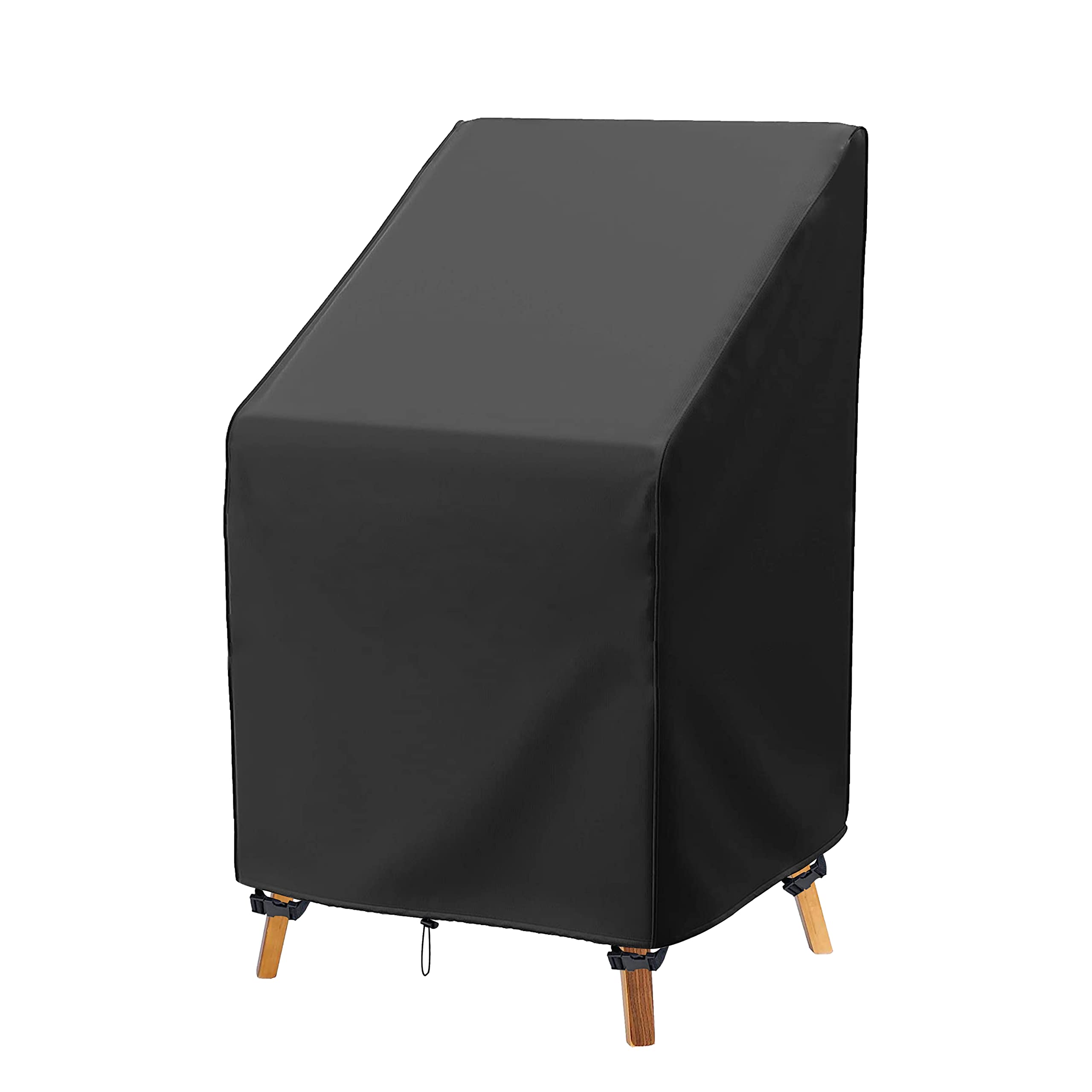 Outdoor Stackable Chair Covers 100% Waterproof High Back Patio Chair Cover Heavy Duty