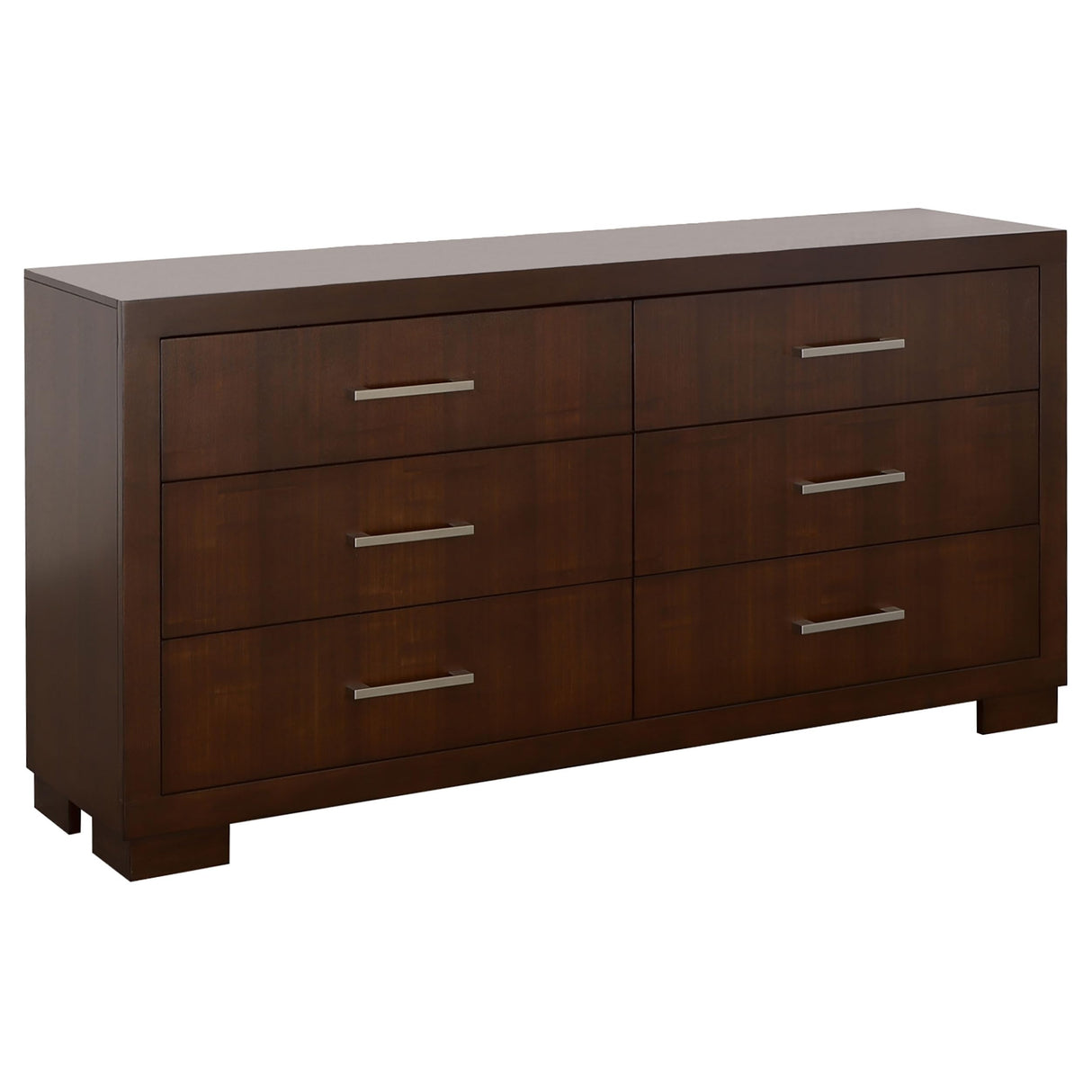 Jessica Contemporary 64-inch 6-Drawer Bedroom Dresser Clothing Storage Cabinet