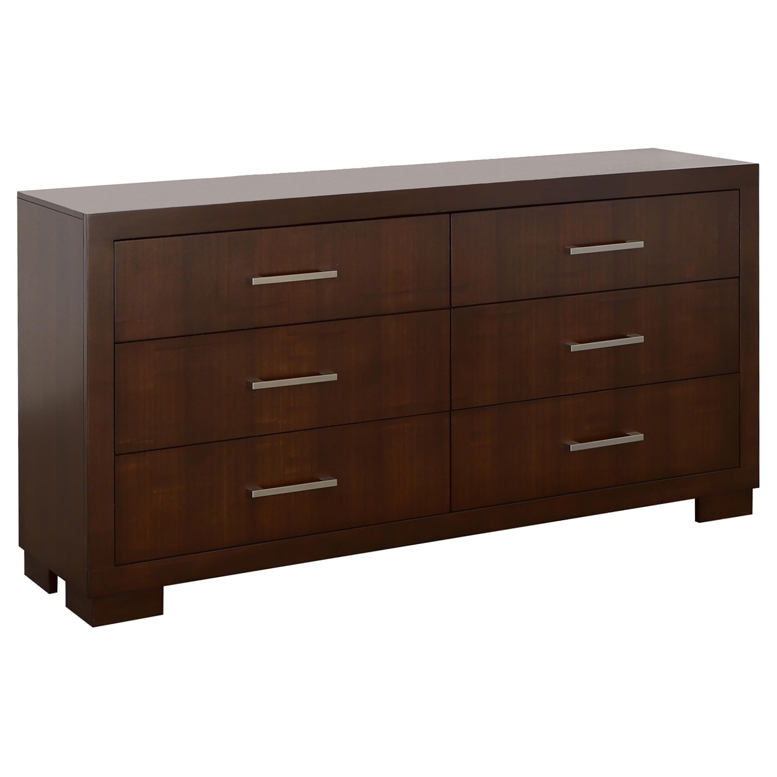 Jessica Contemporary 64-inch 6-Drawer Bedroom Dresser Clothing Storage Cabinet